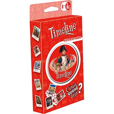 Asmodee Zygomatic Timeline : Histoire DE France Placer Les Cartes dans l'Ordre Chronologique Jeu de Rapidité pour Enfants dès 8 Ans Jeu de Société Éducatif 2 à 6 Joueurs 15 Min en Français - Publicité Asmodee Zygomatic Timeline : Histoire DE France Placer Les Cartes dans l'Ordre Chronologique Jeu de Rapidité pour Enfants dès 8 Ans Jeu de Société Éducatif 2 à 6 Joueurs 15 Min en Français - Publicité
