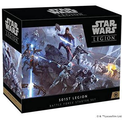 Atomic Star Wars Legion 501st Legion Battle Force Starter Set - Publicité Atomic Star Wars Legion 501st Legion Battle Force Starter Set - Publicité