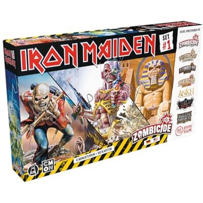 CMON Asmodee gmbH Zombicide: Iron Maiden Charackter Pack 1 - Publicité CMON Asmodee gmbH Zombicide: Iron Maiden Charackter Pack 1 - Publicité