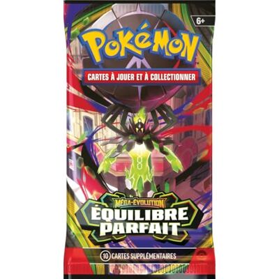 ポケットモンスター Pokémon Booster de 10 Cartes ME03 : Équilibre Parfait - Publicité ポケットモンスター Pokémon Booster de 10 Cartes ME03 : Équilibre Parfait - Publicité