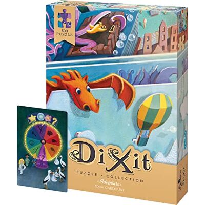 Libellud Dixit Puzzle 500 pièces Adventure Jeu de société Jeu Famille A partir de 6 Ans - Publicité Libellud Dixit Puzzle 500 pièces Adventure Jeu de société Jeu Famille A partir de 6 Ans - Publicité