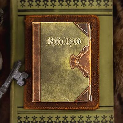 SOLOMAGIA Robin Hood Playing Cards by Kings Wild - Publicité SOLOMAGIA Robin Hood Playing Cards by Kings Wild - Publicité