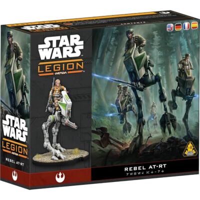 Asmodee Star Wars™ Legion AT-RT Rebelle Atomic Mass Games Jeu expert de Figurines Alliance Rebelle nouvelle édition multilingue - Publicité Asmodee Star Wars™ Legion AT-RT Rebelle Atomic Mass Games Jeu expert de Figurines Alliance Rebelle nouvelle édition multilingue - Publicité