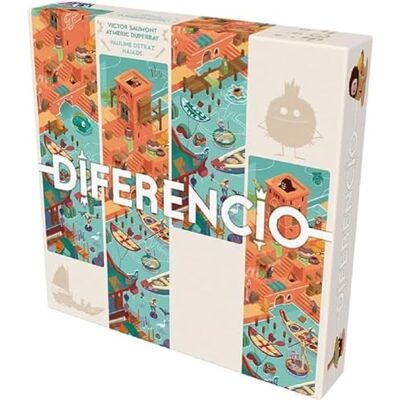Asmodee KYF Edition Diferencio Jeux de Société Jeux de Mémoire Visuelle Jeux d'Ambiance à partir de 7 Ans 2 à 6 Joueurs Version Française - Publicité Asmodee KYF Edition Diferencio Jeux de Société Jeux de Mémoire Visuelle Jeux d'Ambiance à partir de 7 Ans 2 à 6 Joueurs Version Française - Publicité