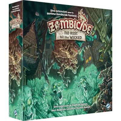 Asmodee Zombicide No Rest for The Wicked Guillotine Games Extension jeu de plateau coopératif Dès 14 ans 1 à 6 joueurs 90 min Version française - Publicité Asmodee Zombicide No Rest for The Wicked Guillotine Games Extension jeu de plateau coopératif Dès 14 ans 1 à 6 joueurs 90 min Version française - Publicité