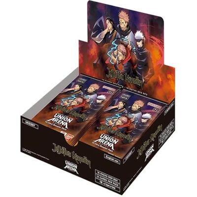 BANDAI Jujutsu Kaisen UE03BT Booster Box 16 Paquets, JCC Anglais - Publicité BANDAI Jujutsu Kaisen UE03BT Booster Box 16 Paquets, JCC Anglais - Publicité