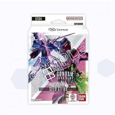 BANDAI Gundam ST04 Lot de 50 cartes de démarrage - Publicité BANDAI Gundam ST04 Lot de 50 cartes de démarrage - Publicité