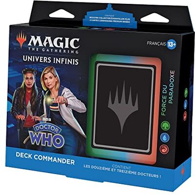 Magic The Gathering Doctor Who Deck Commander - Paradox Power - Paquet de cartes - Publicité Magic The Gathering Doctor Who Deck Commander - Paradox Power - Paquet de cartes - Publicité