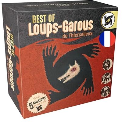 Asmodee Loups-Garous de Thiercelieux Edition Best of Jeu de Société Original pour Adultes et Enfants dès 10 Ans Jeu de Cartes et Bluff Jeu d'Ambiance de 8-28 Joueurs 30 Min Version Française - Publicité Asmodee Loups-Garous de Thiercelieux Edition Best of Jeu de Société Original pour Adultes et Enfants dès 10 Ans Jeu de Cartes et Bluff Jeu d'Ambiance de 8-28 Joueurs 30 Min Version Française - Publicité