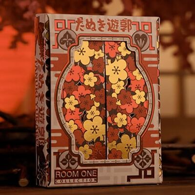 SOLOMAGIA Tanuki Yukaku (Hanafuda) Playing Cards - Publicité SOLOMAGIA Tanuki Yukaku (Hanafuda) Playing Cards - Publicité