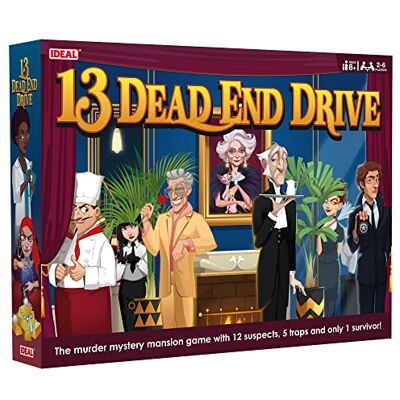 IDEAL - 13 Dead End - 12 suspects - 5 pièges - Game - Publicité IDEAL - 13 Dead End - 12 suspects - 5 pièges - Game - Publicité
