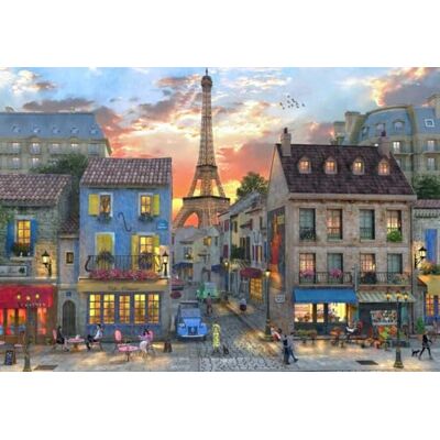 Bluebird Puzzle 1000 pièces Streets of Paris - Publicité Bluebird Puzzle 1000 pièces Streets of Paris - Publicité