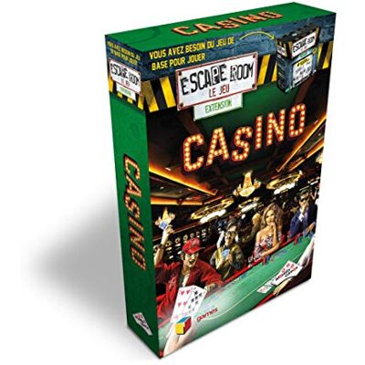 Identity Games Escape Room The Game Casino Extension - Jeu de Société - Publicité Identity Games Escape Room The Game Casino Extension - Jeu de Société - Publicité