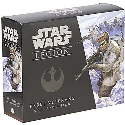 Atomic Games, Star Wars Legion: Rebel Expansions: Rebel Expansions Veterans Unit, Unit Expansion, Miniatures Game, Ages 14+, 2 Players, 90 Minutes Playing Time - Publicité Atomic Games, Star Wars Legion: Rebel Expansions: Rebel Expansions Veterans Unit, Unit Expansion, Miniatures Game, Ages 14+, 2 Players, 90 Minutes Playing Time - Publicité