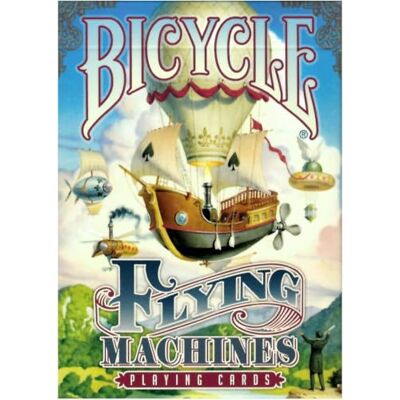 Bicycle Bicycle- Cartes à Jouer de Poker Flying Machines, Multiples - Publicité Bicycle Bicycle- Cartes à Jouer de Poker Flying Machines, Multiples - Publicité