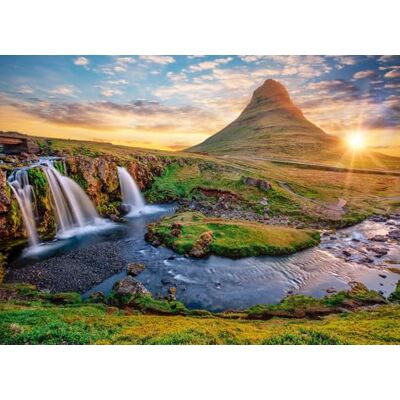 Bluebird Puzzle 2000 pièces Islande, Kirkjufellsfoss - Publicité Bluebird Puzzle 2000 pièces Islande, Kirkjufellsfoss - Publicité