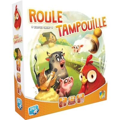 Asmodee Space Cow Roule Tampouille Jeux de société Jeux de tampons Jeux Famille et Enfants à partir de 5 Ans 2 à 5 Joueurs Version française - Publicité Asmodee Space Cow Roule Tampouille Jeux de société Jeux de tampons Jeux Famille et Enfants à partir de 5 Ans 2 à 5 Joueurs Version française - Publicité