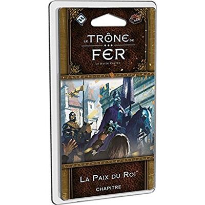 Asmodee Edge Le Trône de Fer Le Jeu de Cartes Chapitre La Paix du Roi À partir de 14 Ans 2 à 4 Joueurs 1 à 2 Heures - Publicité Asmodee Edge Le Trône de Fer Le Jeu de Cartes Chapitre La Paix du Roi À partir de 14 Ans 2 à 4 Joueurs 1 à 2 Heures - Publicité