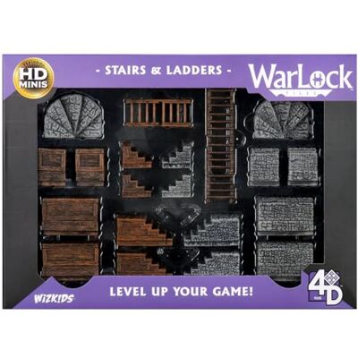 WizKids Warlock Dungeon Tiles: Stairs & Ladders - Publicité WizKids Warlock Dungeon Tiles: Stairs & Ladders - Publicité
