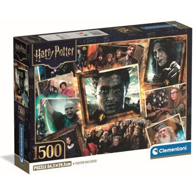 Clementoni 31736 Puzzle - Compact 1500 pièces - Publicité Clementoni 31736 Puzzle - Compact 1500 pièces - Publicité