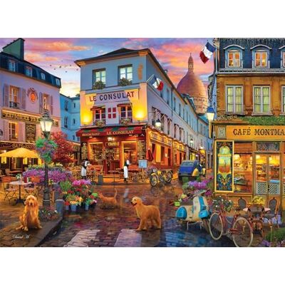 Anatolian Casse-tête Café Montmartre 1000 pièces #1177 - Publicité Anatolian Casse-tête Café Montmartre 1000 pièces #1177 - Publicité