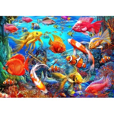 Bluebird Puzzle 1500 pièces Tropical Fish - Publicité Bluebird Puzzle 1500 pièces Tropical Fish - Publicité