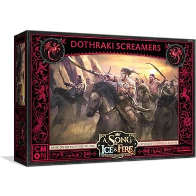 CMON - ASOIF Tabletop Miniatures - Dothraki Screamers - Publicité CMON - ASOIF Tabletop Miniatures - Dothraki Screamers - Publicité