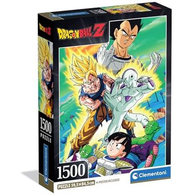 Puzzle Clementoni 31747 - Dragon Ball - 1500 pièces - Publicité Puzzle Clementoni 31747 - Dragon Ball - 1500 pièces - Publicité