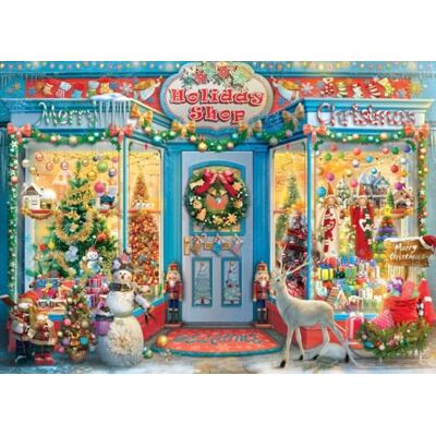 Bluebird Puzzle 1500 pièces Holiday Shop - Publicité Bluebird Puzzle 1500 pièces Holiday Shop - Publicité