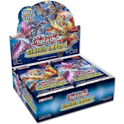 Yu-Gi-Oh! Trading Card Game Display : Genesis Impact-Deutsche Edition Multicolore - Publicité Yu-Gi-Oh! Trading Card Game Display : Genesis Impact-Deutsche Edition Multicolore - Publicité