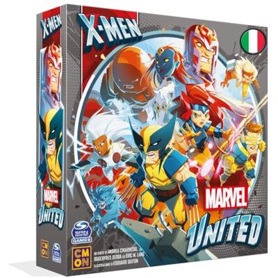 Asmodee Marvel United X-Men Jeu de Table, 1 à 4 Joueurs, 10 Ans, édition en Italien - Publicité Asmodee Marvel United X-Men Jeu de Table, 1 à 4 Joueurs, 10 Ans, édition en Italien - Publicité
