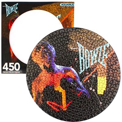 AQUARIUS NMR Distribution ALBM-005 David Bowie Let's Dance 450 pc Picture Disc Puzzle, Multi-Colored - Publicité AQUARIUS NMR Distribution ALBM-005 David Bowie Let's Dance 450 pc Picture Disc Puzzle, Multi-Colored - Publicité
