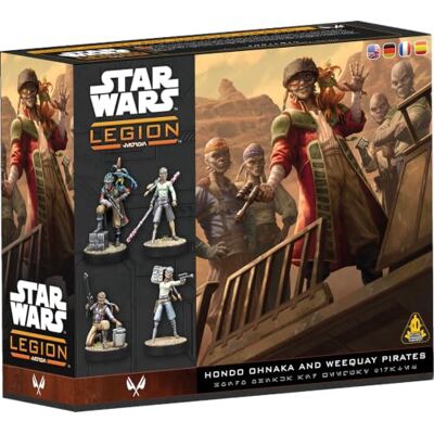 Asmodee Star Wars™ Legion Hondo Ohnaka & Weequay Pirates - Publicité Asmodee Star Wars™ Legion Hondo Ohnaka & Weequay Pirates - Publicité