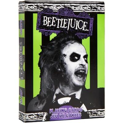 AQUARIUS Beetlejuice Jeu de Cartes - Publicité AQUARIUS Beetlejuice Jeu de Cartes - Publicité