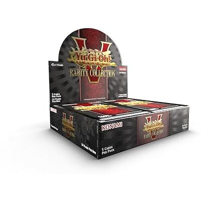 YU-GI-OH! TCG RARITY COLLECTION V (BOITE 24 POCHETS) ENG - Publicité YU-GI-OH! TCG RARITY COLLECTION V (BOITE 24 POCHETS) ENG - Publicité