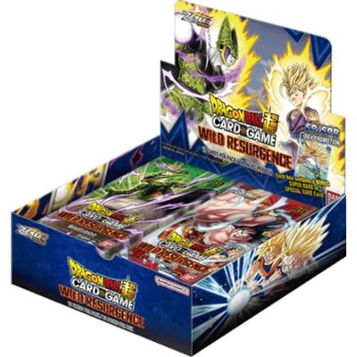 BANDAI Dragon Ball Super: Zenkai Series 4 Wild Resurgence Booster Box (24 Packs) - Publicité BANDAI Dragon Ball Super: Zenkai Series 4 Wild Resurgence Booster Box (24 Packs) - Publicité