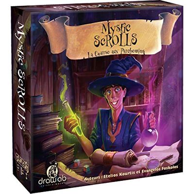 Asmodee Drawlab Entertainment Mystic ScROLLS Jeu de société À partir de 12 ans 2 à 4 joueurs 15 minutes - Publicité Asmodee Drawlab Entertainment Mystic ScROLLS Jeu de société À partir de 12 ans 2 à 4 joueurs 15 minutes - Publicité