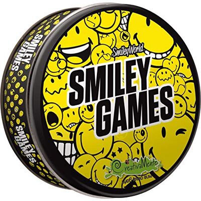 Asmodee CreativaMente Smiley Games Jeu de société À partir de 5 ans 2 à 10 joueurs 10 minutes - Publicité Asmodee CreativaMente Smiley Games Jeu de société À partir de 5 ans 2 à 10 joueurs 10 minutes - Publicité