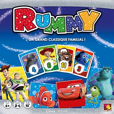 Asmodee Disrum01 Jeu De Connaissances Rummy Disney - Publicité Asmodee Disrum01 Jeu De Connaissances Rummy Disney - Publicité