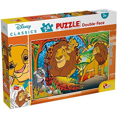 Disney Puzzle Df Plus 24 Re Leone - Puzzle - Publicité Disney Puzzle Df Plus 24 Re Leone - Puzzle - Publicité