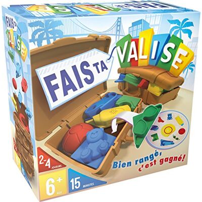 Asmodee Zygomatic Fais ta Valise Jeu de société À partir de 6 Ans 2 à 4 Joueurs 15 Minutes - Publicité Asmodee Zygomatic Fais ta Valise Jeu de société À partir de 6 Ans 2 à 4 Joueurs 15 Minutes - Publicité