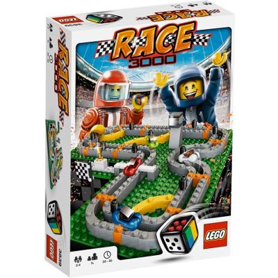 Lego 3839 Jeu de Société Games Race 3000 - Publicité Lego 3839 Jeu de Société Games Race 3000 - Publicité