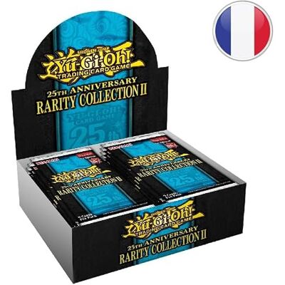 Yu-Gi-Oh! JCC Display de Pack de Booster Collection Rareté du 25e Anniversaire II (24 Boosters) - Publicité Yu-Gi-Oh! JCC Display de Pack de Booster Collection Rareté du 25e Anniversaire II (24 Boosters) - Publicité