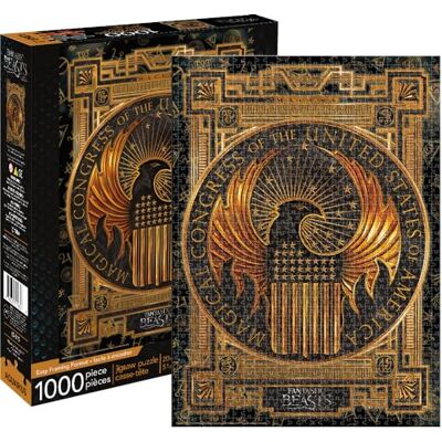 AQUARIUS Fantastic Beasts Macusa Jigsaw Puzzle (1000 Piece) - Publicité AQUARIUS Fantastic Beasts Macusa Jigsaw Puzzle (1000 Piece) - Publicité