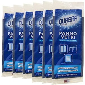 Chiffons en Microfibre Quasar pour Vitres - Nettoyage Sans Trace - Publicité Chiffons en Microfibre Quasar pour Vitres - Nettoyage Sans Trace - Publicité