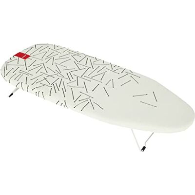 Rayen 6036 – Table de Repassage à Poser 1.7 x 32 x 73 cm Blanc Imprimé - Publicité Rayen 6036 – Table de Repassage à Poser 1.7 x 32 x 73 cm Blanc Imprimé - Publicité