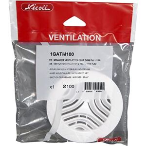 Nicoll GATM100 Grille adaptable avec Moustiquaire sur Tube Ø 100 - Publicité Nicoll GATM100 Grille adaptable avec Moustiquaire sur Tube Ø 100 - Publicité