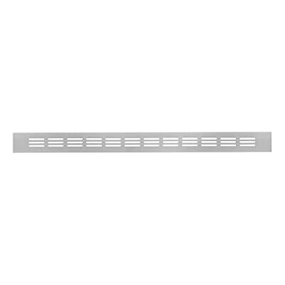 MS Beschläge Grille d'aération en aluminium Largeur : 40 mm Grille de ventilation Grille de porte Couvercle de chauffage Grille d'aération (500 mm, argent) - Publicité MS Beschläge Grille d'aération en aluminium Largeur : 40 mm Grille de ventilation Grille de porte Couvercle de chauffage Grille d'aération (500 mm, argent) - Publicité