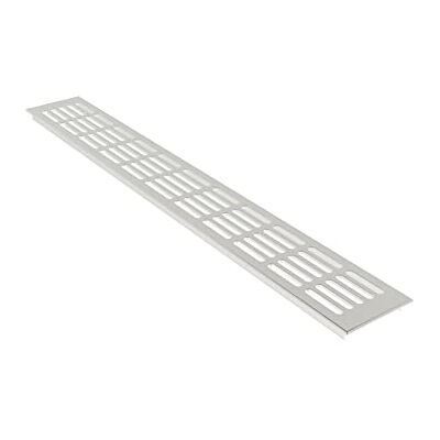 MS Beschläge Grille d'aération en aluminium 60 mm x 300 mm en différentes couleurs (Argent anodisé – F1) - Publicité MS Beschläge Grille d'aération en aluminium 60 mm x 300 mm en différentes couleurs (Argent anodisé – F1) - Publicité