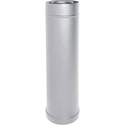 MBM Tuyau de cheminée coaxial inox élément droit D. 80/125 0,25 m CE poêle à granulés Made in Italy - Publicité MBM Tuyau de cheminée coaxial inox élément droit D. 80/125 0,25 m CE poêle à granulés Made in Italy - Publicité